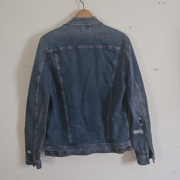 Unisex Jean Jacket, Size Small - Picture 4 of 10